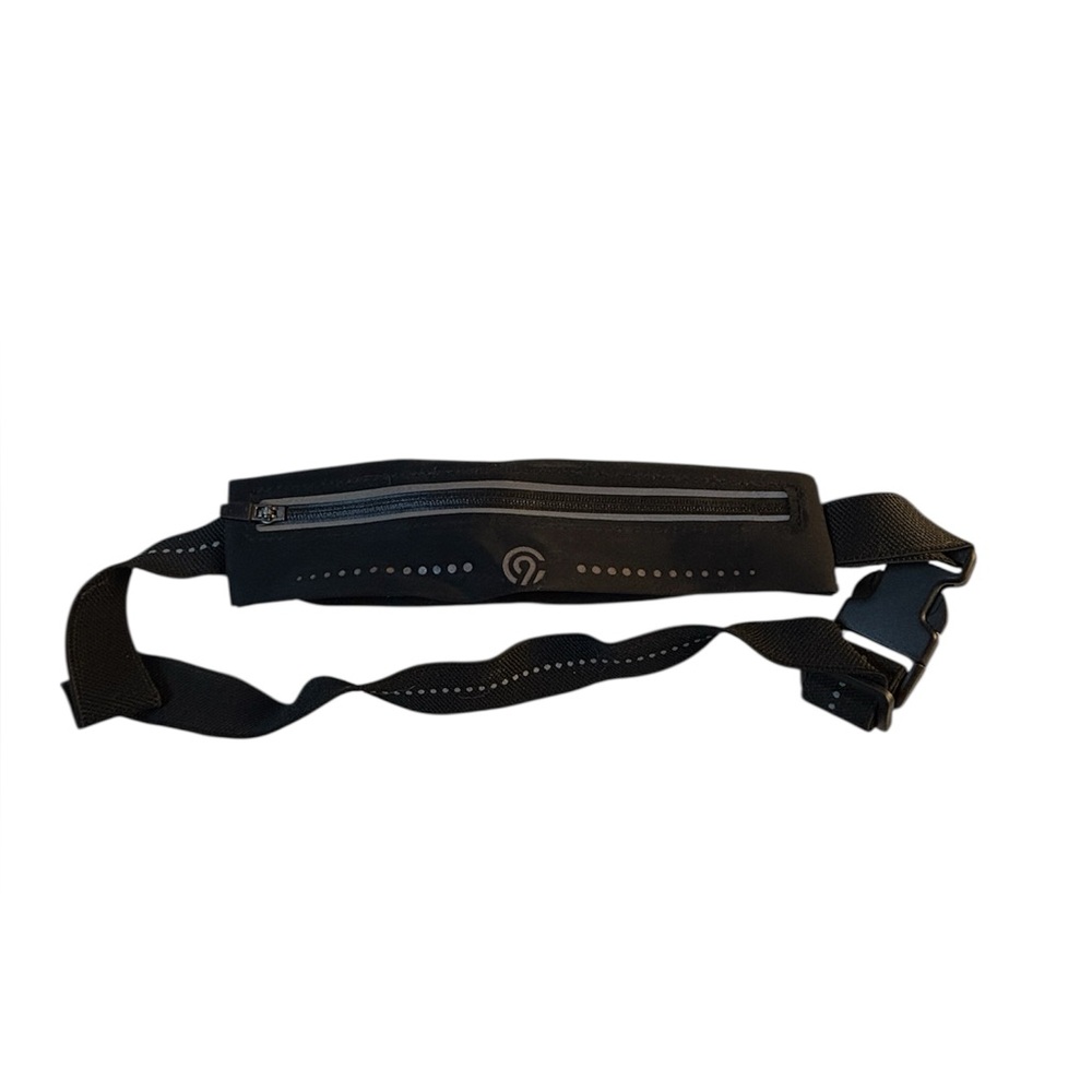 Nathan MotionTec Running Belt Waist Pack Black Adjustable and Stretchy‎